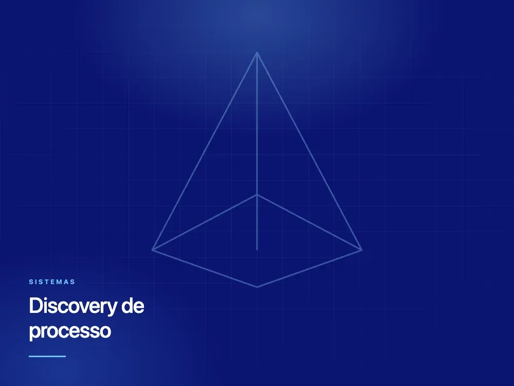Painel ilustrativo do discovery de processo